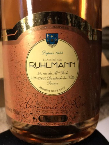 Ruhlmann 'Harmonie de Rose Sparkling'
