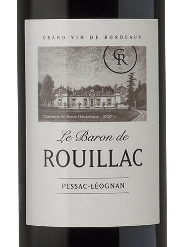 Chateau Rouillac 'Le Baron Rouillac'